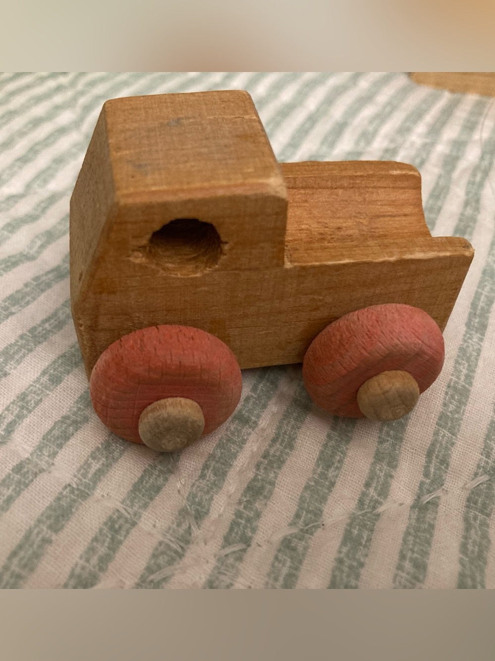 Vtg Vermont Wooden Race Cars Montgomery Schoolhouse Wood Toy